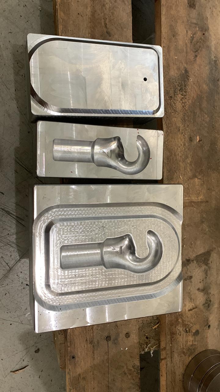 Matriz de Forja para Gancho Industrial